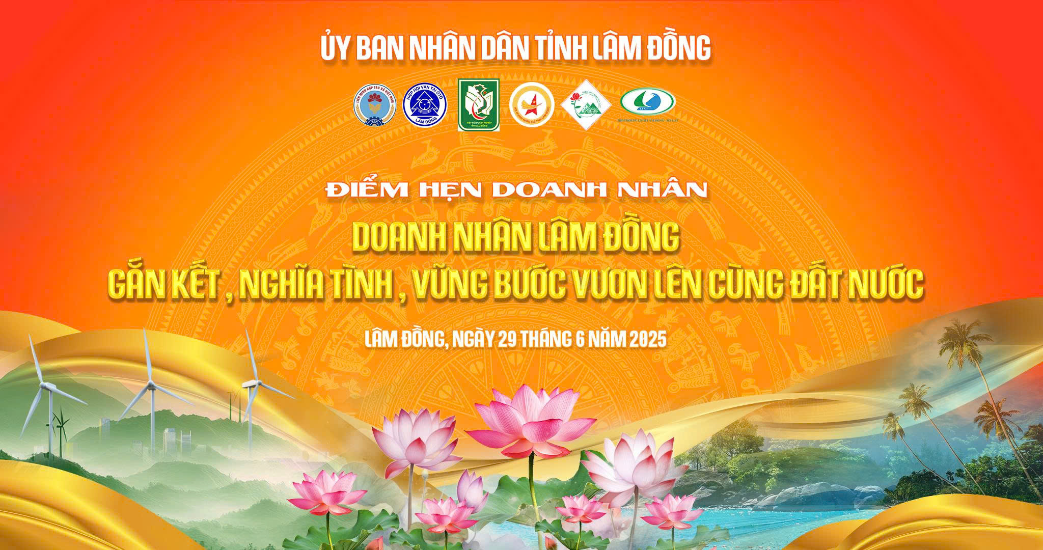 ĐIỂM HẸN DOANH NHÂN LÂM ĐỒNG 2025 - Hiệp Hội Doanh Nghiệp Lâm Đồng - HUBA - doanhnghieplamdong.vn-01