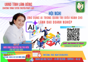 Hội nghị Ứng dụng AI trong quản trị doanh nghiệp sự kiện LUBA 2025